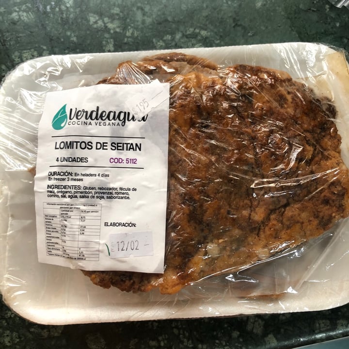 photo of Verdeagua Cocina Vegana Lomito seitan shared by @luchiesti96 on  22 Jul 2020 - review