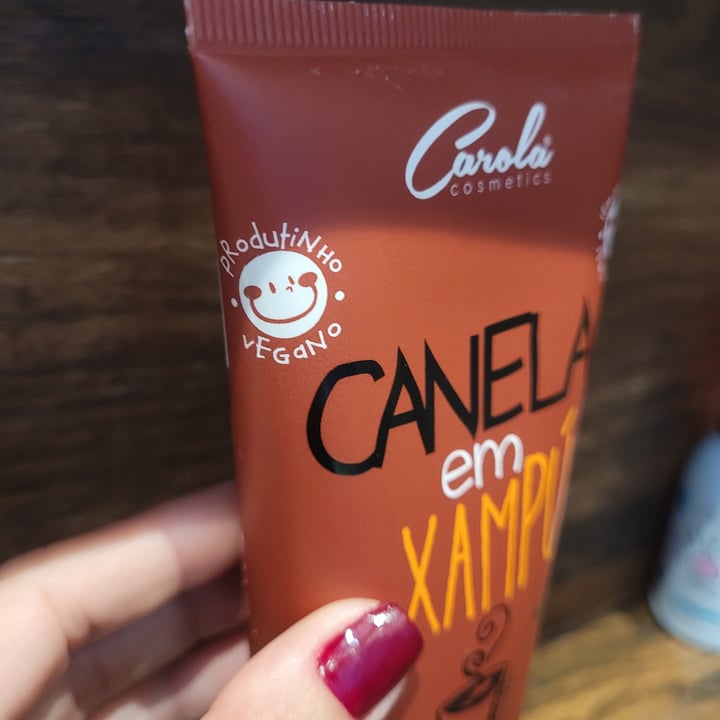 photo of Carola cosméticos Shampoo de canela shared by @andreasabatini on  09 May 2022 - review