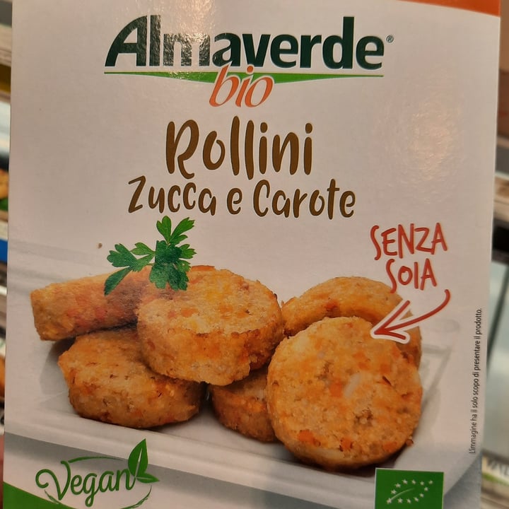 photo of Almaverdebio Rollini di zucca e carote shared by @nonsocosascrivere on  30 Apr 2021 - review