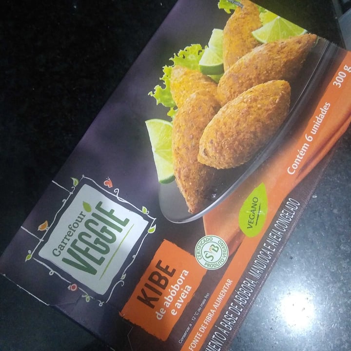 photo of Carrefour  Carrefour Veggie kibe shared by @jardim54 on  12 May 2022 - review