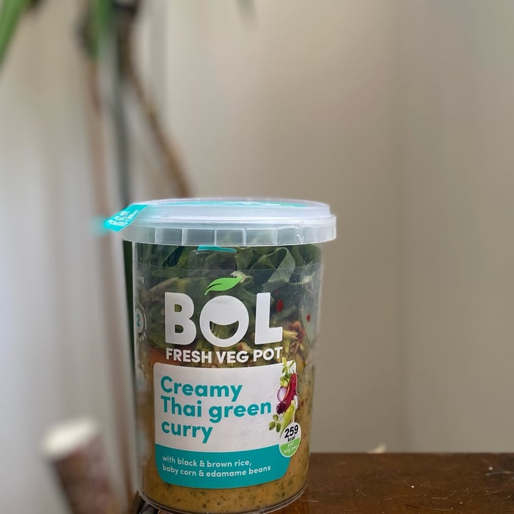 review photo of BOL Creamy Thai green curry veg pot shared by @mistora on 12 May 2022 - review