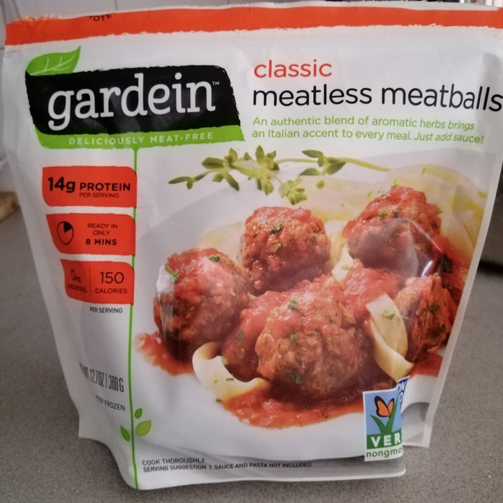 photo of Gardein Classic Meatless Meatballs shared by @zechie on  17 Jul 2021 - review