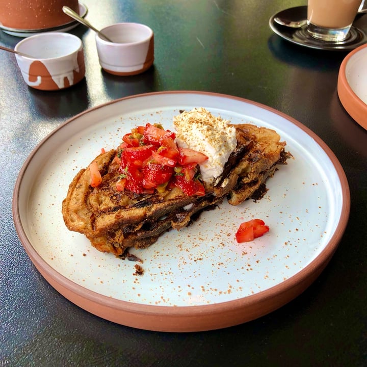 photo of Brik cafe Vegan French Toast shared by @hanve on  21 Nov 2021 - review