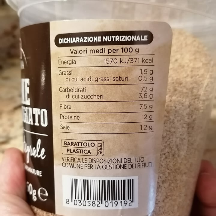 review photo of Primia pane grattuggiato integrale shared by @silviatova on 21 Jun 2022 - review