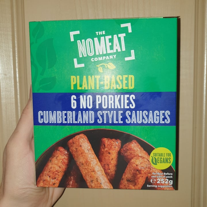 photo of The NOMEAT Company 6 NO PORKIES CUMBERLAND STYLE SAUSAGES shared by @truckergamer on  27 Nov 2020 - review