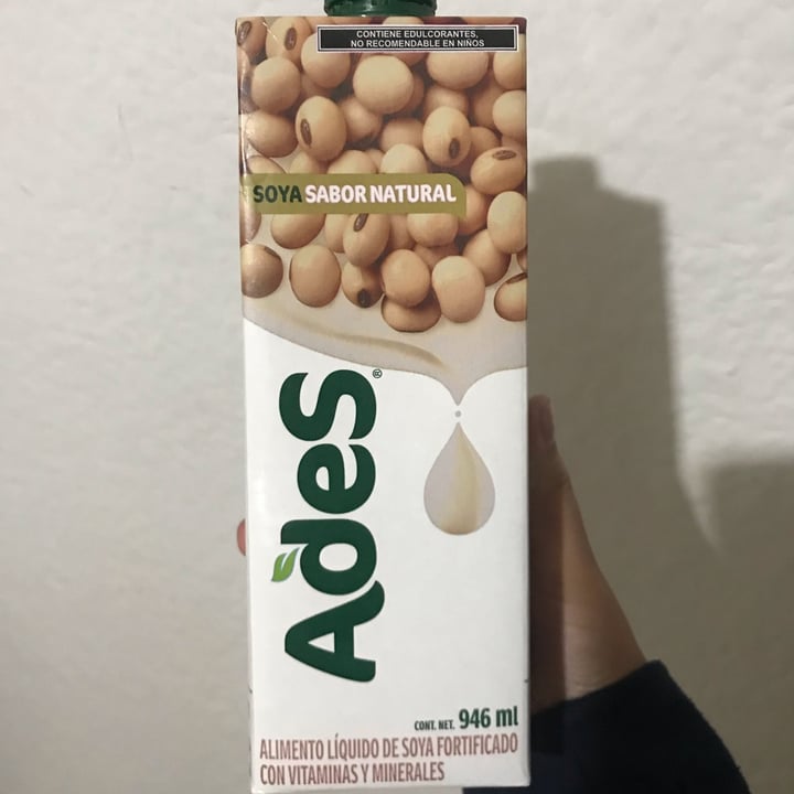 photo of Ades Alimento líquido de soya sabor natural shared by @dabe on  04 Oct 2021 - review