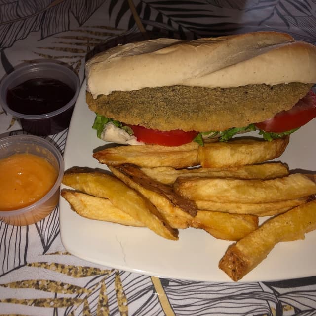 Photo of the dish “Milanesa De Seitan”