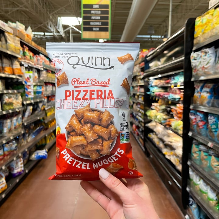 photo of Quinn Snacks Plant Based Pizzeria Cheezy Filled Pretzel Nuggets shared by @theghofer on  09 Feb 2022 - review