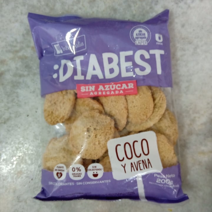 photo of Diabest Galletas de Coco y Avena shared by @anavegar on  25 Mar 2021 - review
