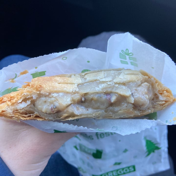 photo of Greggs Festive Slice shared by @yourlocalvegan on  24 Dec 2021 - review
