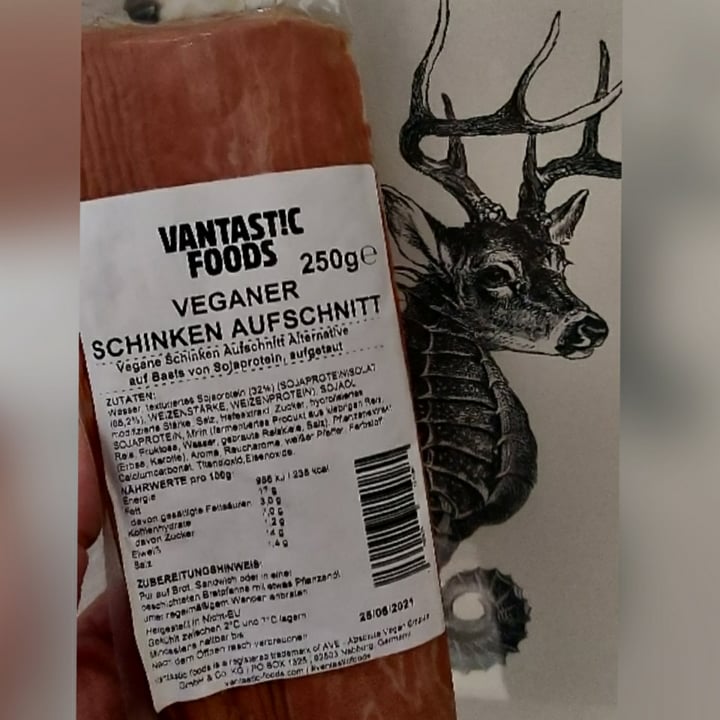 photo of Vantastic Foods Veganer Schinken Aufschnitt shared by @gitaneta on  19 Jan 2021 - review