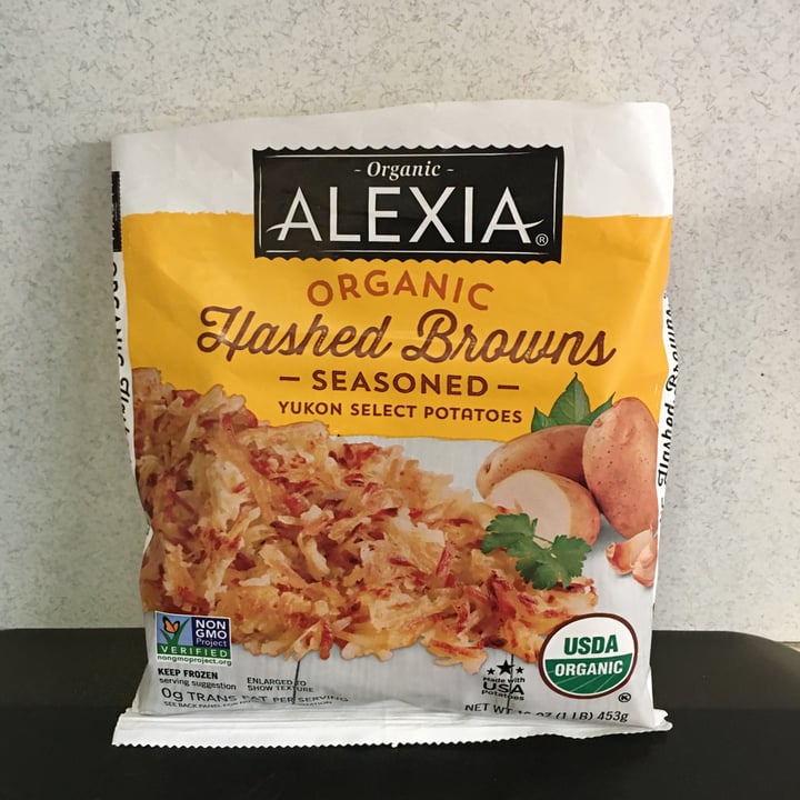 photo of Alexia Foods Organic hashed browns seasoned shared by @new-york-vegan on  13 May 2022 - review