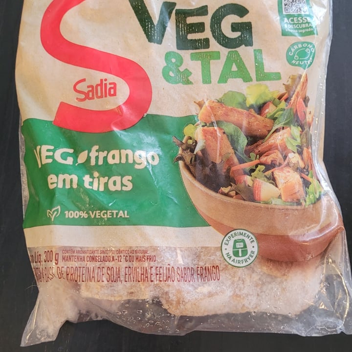 photo of Sadia Veg & Tal Frango em cubos shared by @daniellepmorato on  17 Apr 2022 - review