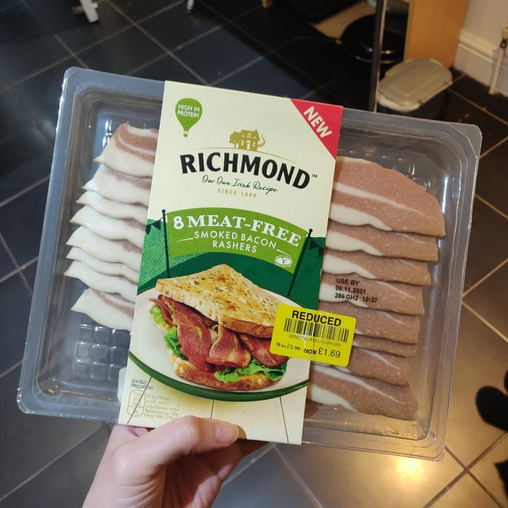 photo of Richmond Richmond Meat Free Smoked Bacon Rashers shared by @sopheen on  07 Nov 2021 - review