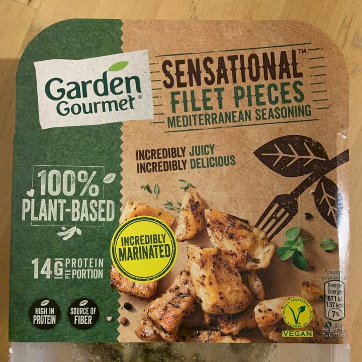 photo of Garden Gourmet Sensational filet pieces mediterranean seasoning shared by @angelicarrot on  29 Mar 2022 - review