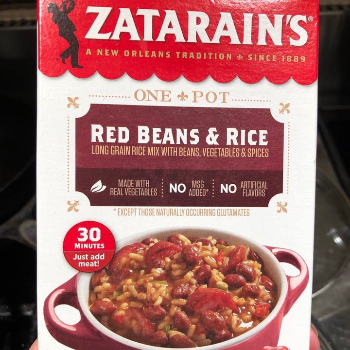 Zatarain's One Pot Red Beans & Rice - 12 oz