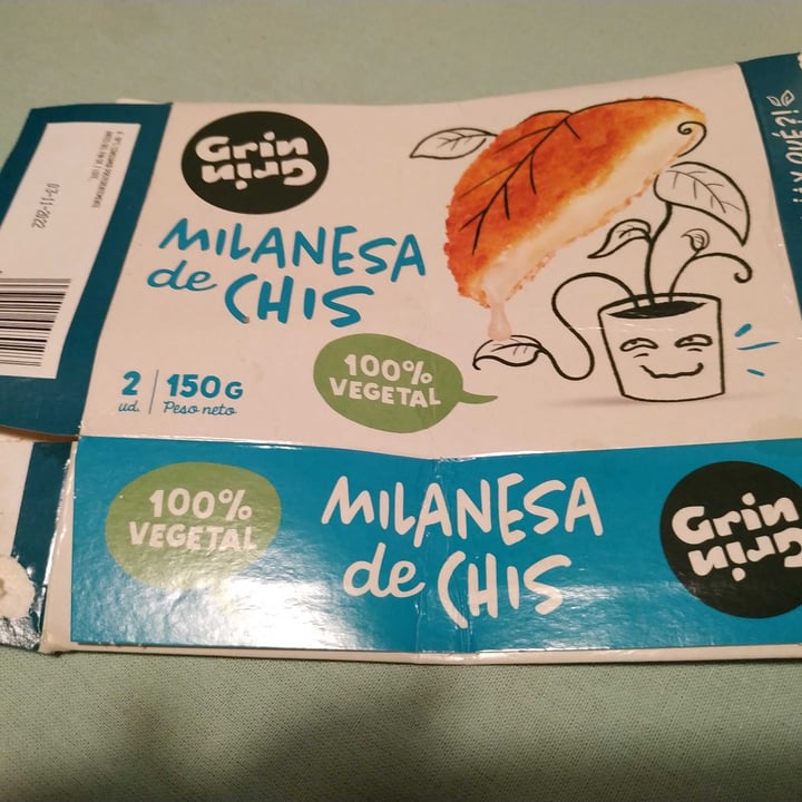 review photo of Grin Grin Foods Milanesa de chis shared by @cohen on 02 Aug 2021 - review