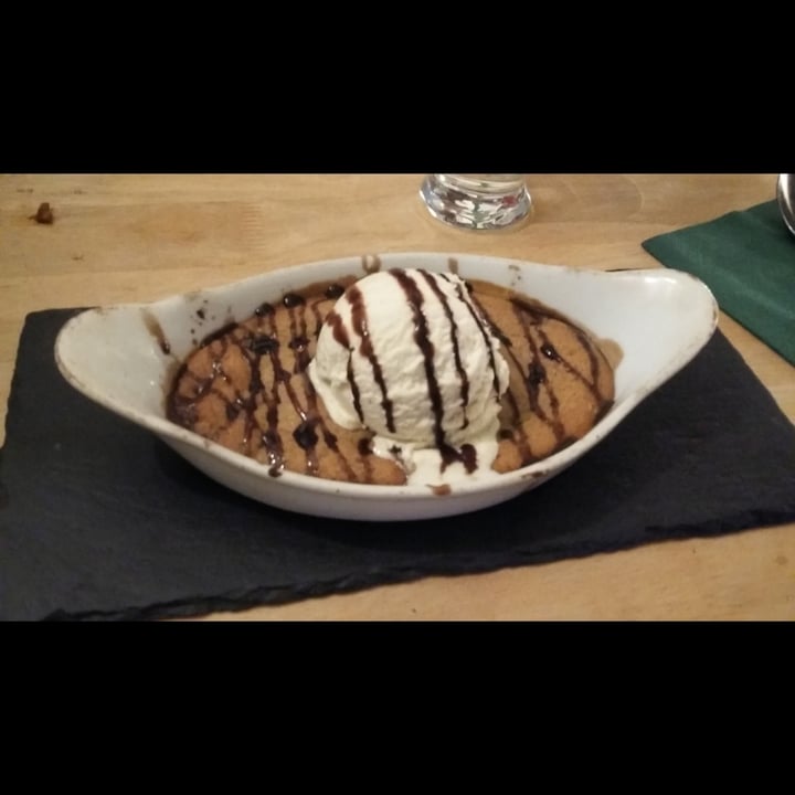 photo of Samphire Brasserie Baked Cookie Dough shared by @veganjessie on  28 Apr 2020 - review