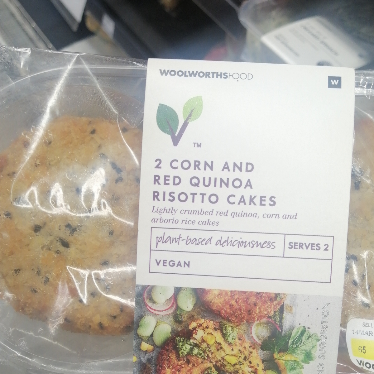 Woolworths Corn and red quinoa risotto cakes Reviews abillion