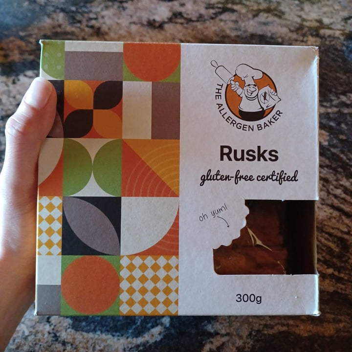 photo of The Allergen Baker Gluten free Rusks shared by @nix91 on  12 May 2021 - review