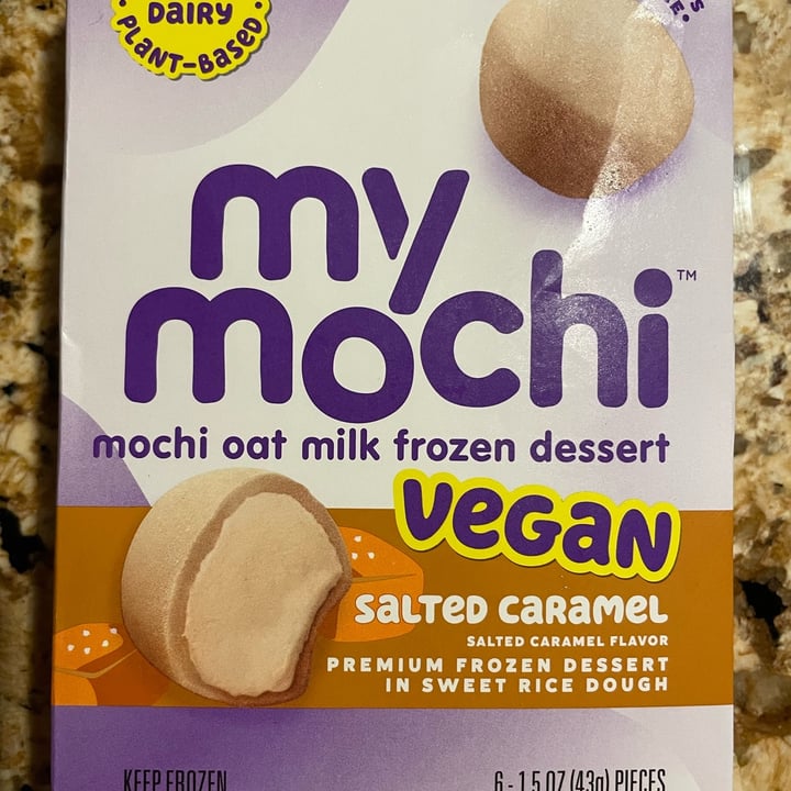 photo of My mochi Mochi Oatmilk Frozen Dessert, Salted Caramel shared by @thenerdcave on  11 Sep 2022 - review