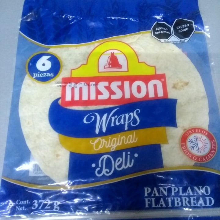 photo of Mission Foods Wraps Original Deli shared by @bellspainmendoza on  13 Oct 2022 - review