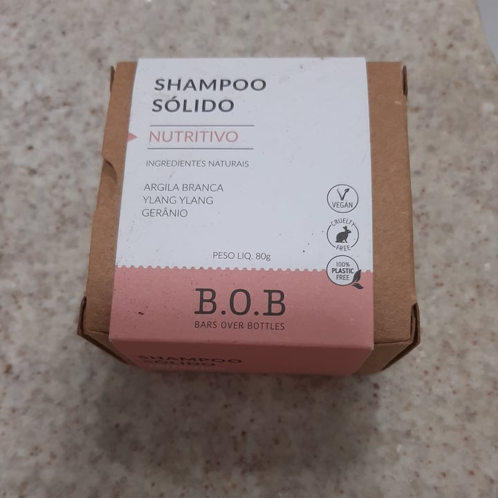 photo of B.O.B Shampoo Em Barra Nutritivo shared by @marisabaldoni on  05 May 2022 - review