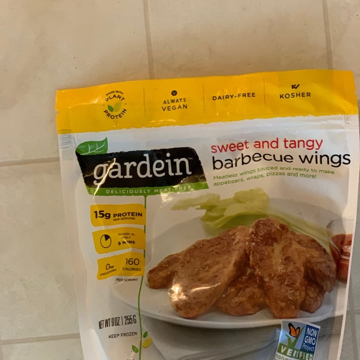 photo of Gardein Sweet and Tangy Barbecue Wings shared by @carolelizabeth1001 on  28 Jun 2021 - review