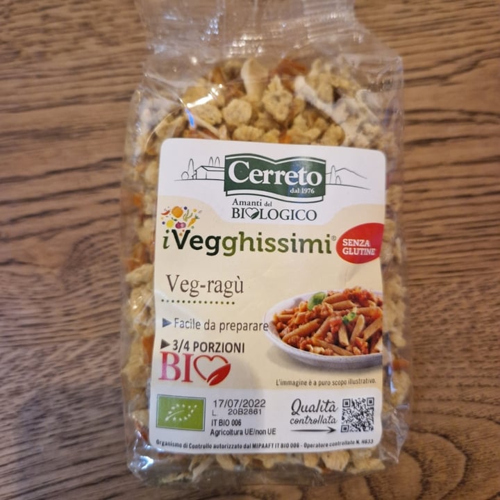 photo of Cerreto veg ragù shared by @aliceali on  09 Oct 2022 - review