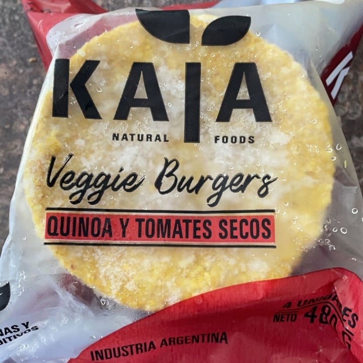photo of Kaia Natural Foods Hamburguersas de quinoa y tomates secos shared by @martinpaezi on  22 Nov 2021 - review