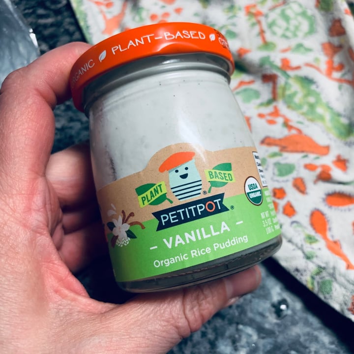 photo of Petit Pot Vanilla organic rice pudding shared by @allhess on  20 Mar 2021 - review