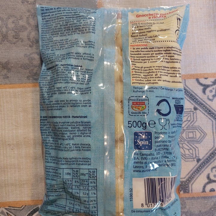 review photo of Tre Mulini Gnocchetti di patate shared by @valcor on 05 Apr 2022 - review