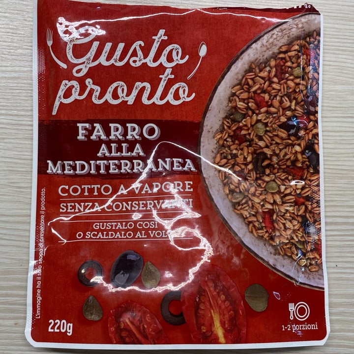 review photo of Gusto pronto Farro alla mediterranea shared by @valeross81 on 24 Sep 2022 - review
