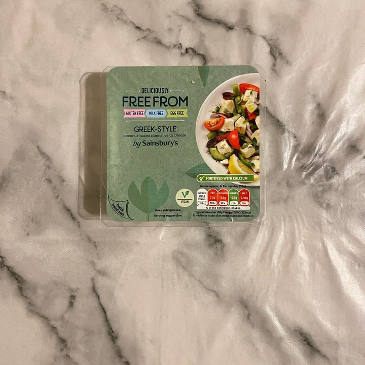 photo of Sainsbury's Deliciously Free From Feta Cheese shared by @alessia00 on  19 Feb 2022 - review