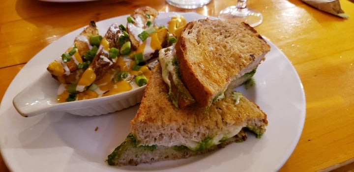 photo of Rise Above Pesto Grilled Cheese Sandwich shared by @kayzie on  19 Jan 2020 - review