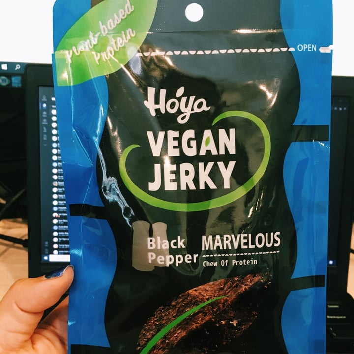 photo of Hoya Hoya Vegan Jerky Black Pepper shared by @scynsa on  04 Jul 2021 - review