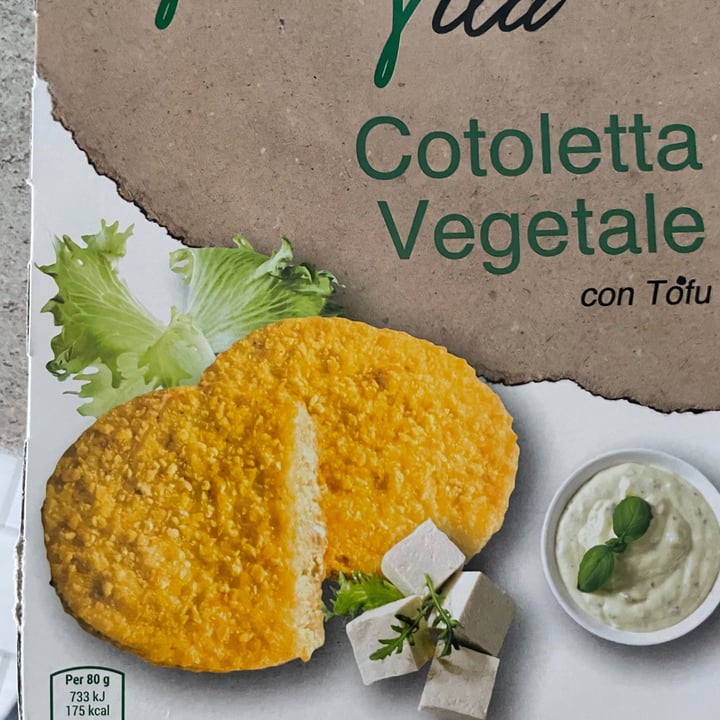 photo of Verde vita Cotoletta vegetale con tofu shared by @ventobiancolunare on  11 Jun 2022 - review