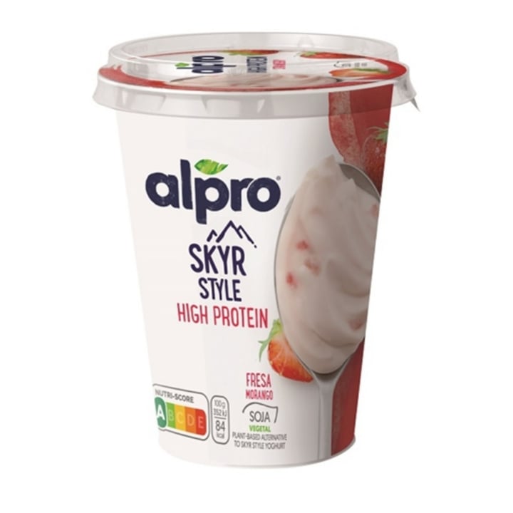 photo of Alpro Fresa Morango Soja Skyr Style High Protein shared by @frozenraspberry on  06 Dec 2020 - review