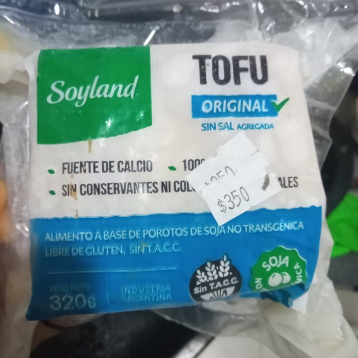 photo of SoyLand Tofu Original Sin Sal shared by @siempreveg77 on  13 Sep 2021 - review