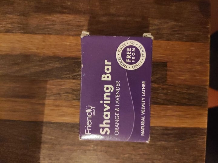 photo of Friendly Soap Orange & Lavender Shaving Bar shared by @defreun on  31 Mar 2020 - review