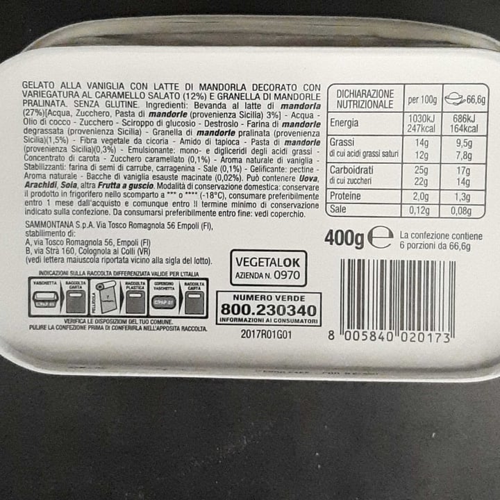 review photo of Sammontana amando caramello salato shared by @ale-cip on 19 Jun 2022 - review