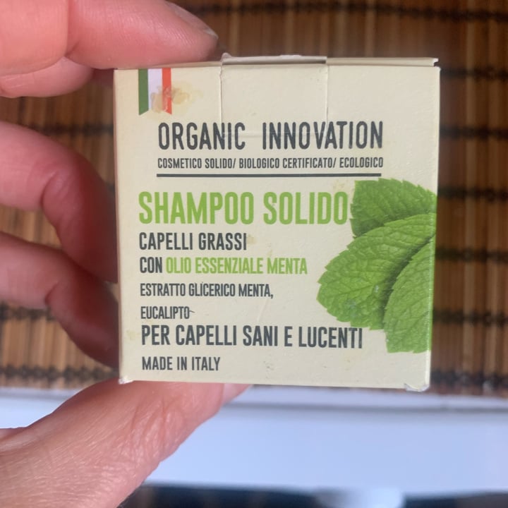 photo of Organic innovation Shampoo solido capelli grassi shared by @mariafrancesca on  03 Apr 2022 - review