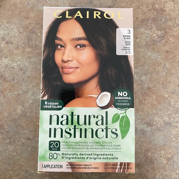 photo of Clairol Natural Instincts Hair Dye shared by @hajojo on  27 Feb 2022 - review