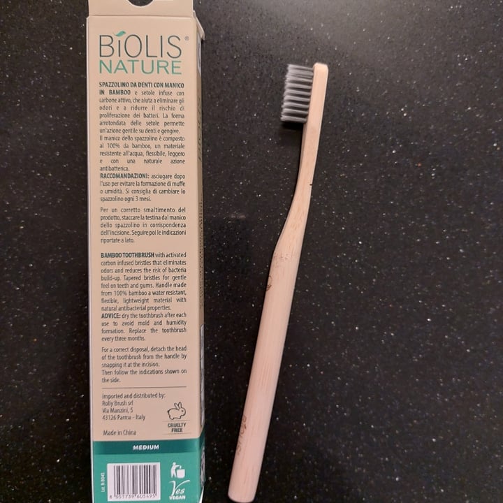 photo of Biolis Nature Spazzolino da denti con manico in Bamboo shared by @gemmaviva on  21 Nov 2022 - review