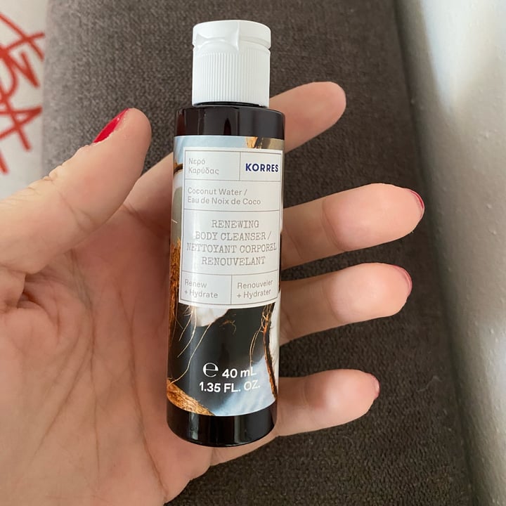 Korres Renewing Body Cleanser Coconut Water Review abillion
