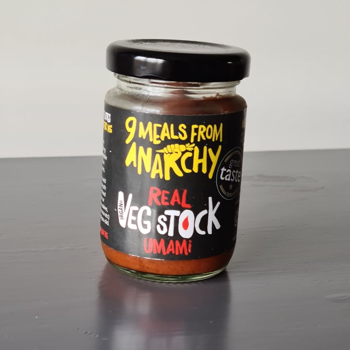 photo of 9 Meals From Anarchy Real Veg Stock Umami shared by @theknackeredvegan on  01 Jul 2021 - review