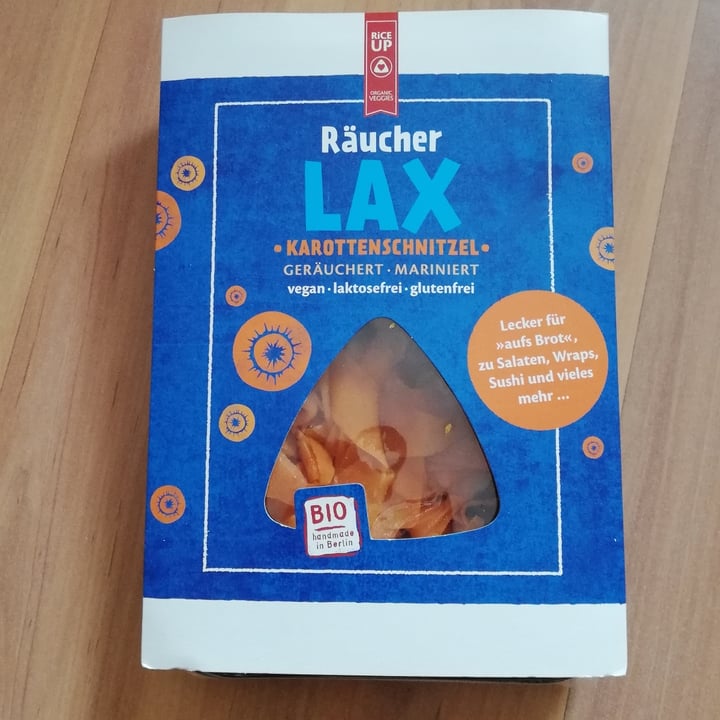 photo of Rice Up Organic Veggies Räucher Lax shared by @mareikeks on  30 Dec 2020 - review