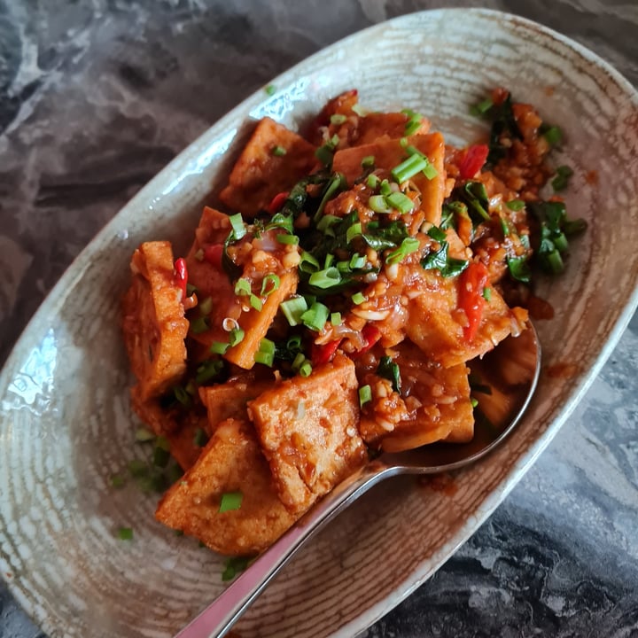 review photo of Monastery Chili Tofu shared by @tnahar on 08 Nov 2022 - review