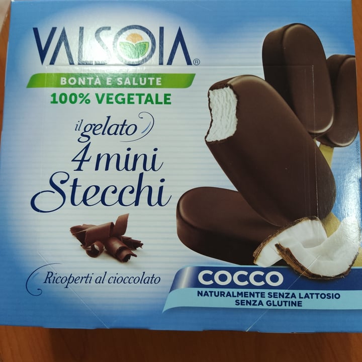 photo of Valsoia 4 mini stecchi al cocco shared by @mariaelena on  22 Oct 2021 - review