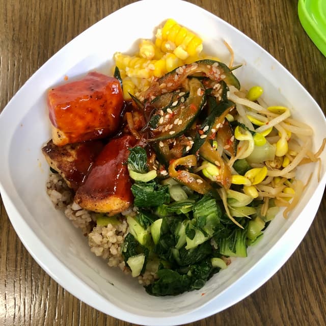 Foto del plato “Bibimbap”